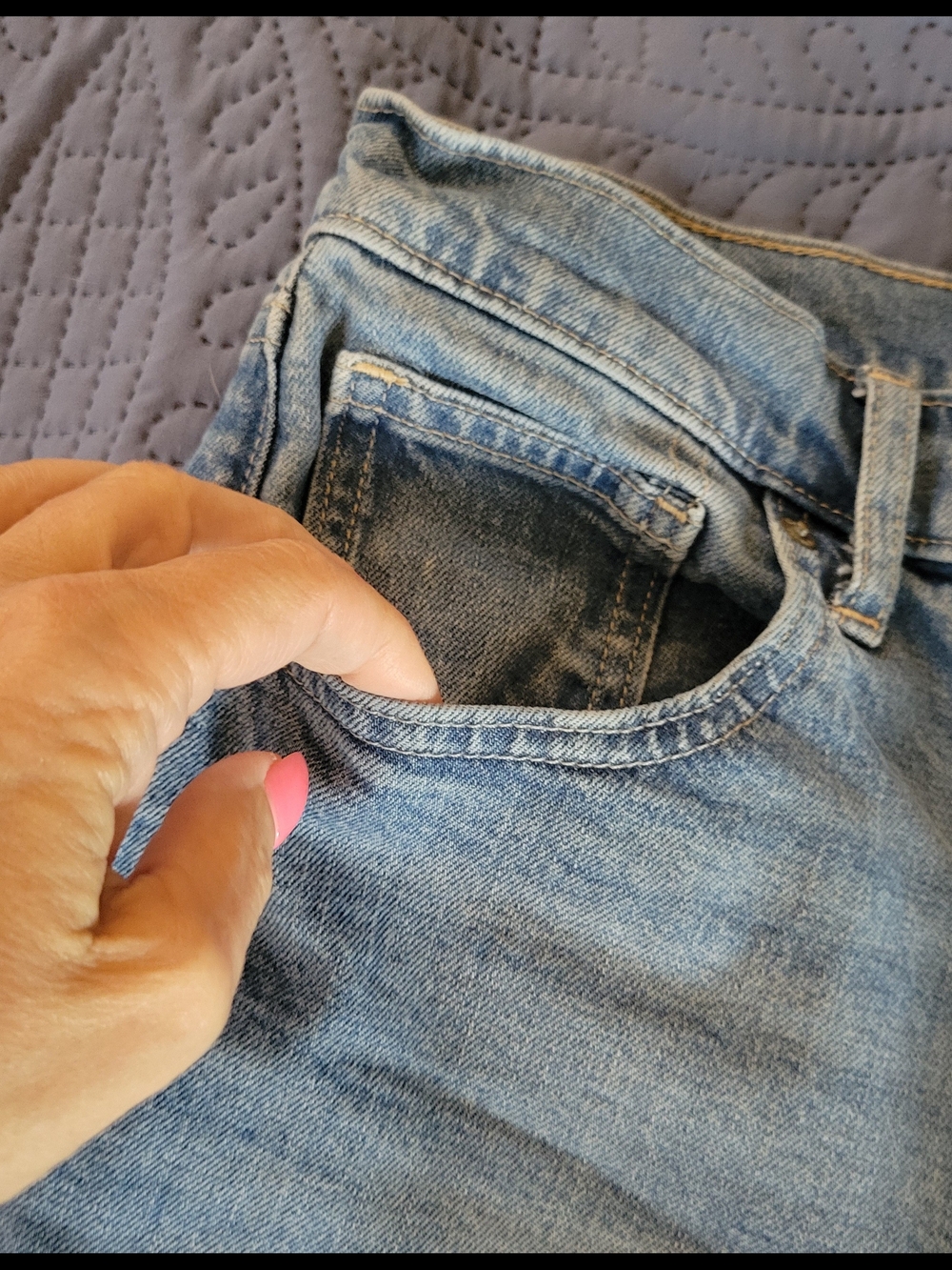 GAP High Rise Wide Leg Crop Jeans, Size 28 - Picture 5 of 9